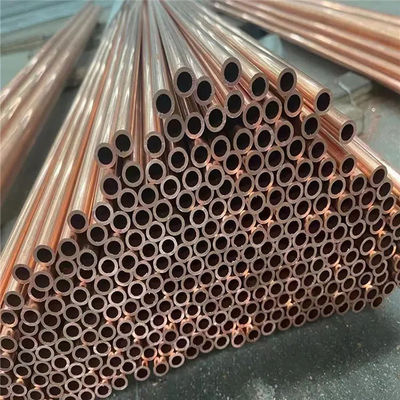 สีส้มแดง Cu Ductile C12200 ท่อท่อทองแดง ความยาว 2m