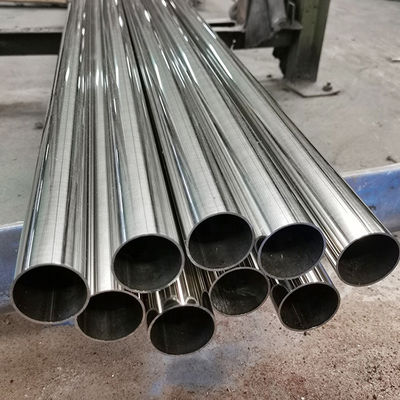 No 4 พื้นผิวกลม ท่อเหล็กไร้ขัด ความยาว 1000mm 1200mm