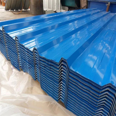 7.5mm GI โลหะ corrugated หลังคาแผ่น ทนต่อการกระแทกทางความร้อน