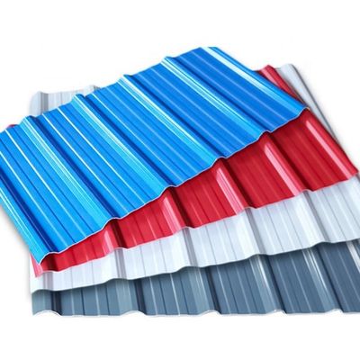 PPGI / PPGL ผนังหลังคา corrugated ผนังเหล็กเหล็กกระปุก จําหน่ายสําหรับการก่อสร้าง
