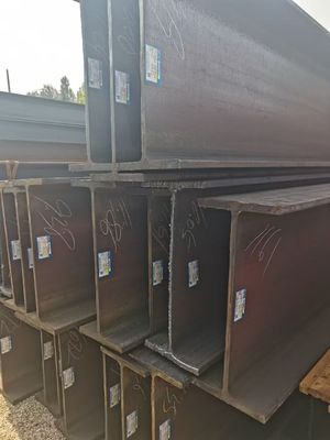 Astm A992 โปรไฟล์หมุนร้อน โครงสร้างสแตนเลส ขอบกว้าง H ราคาสากลน้ําหนัก Ipe เหล็ก H I ราคา