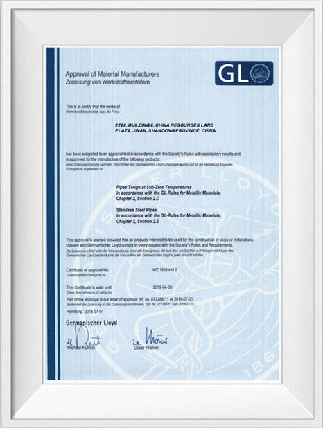 ประเทศจีน Shandong Hongxin International Trade Co., LTD. รับรอง